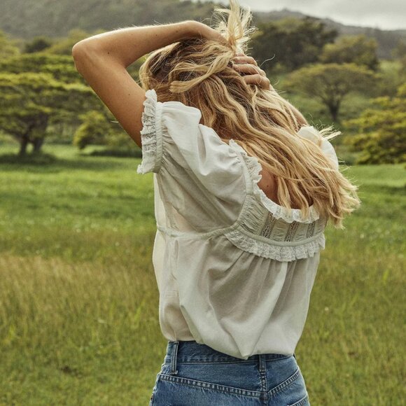 Doen - FRANCES TOP Alabaster -NWOT - Picture 5 of 9